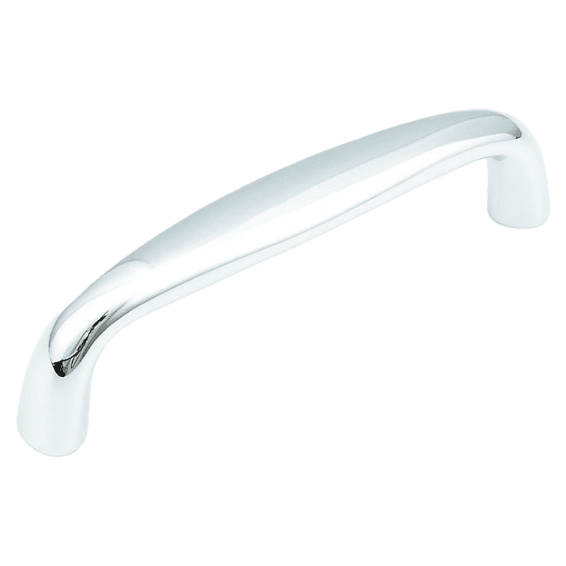 3" Traditional Cabinet Pull, Polished Chrome Main - Image