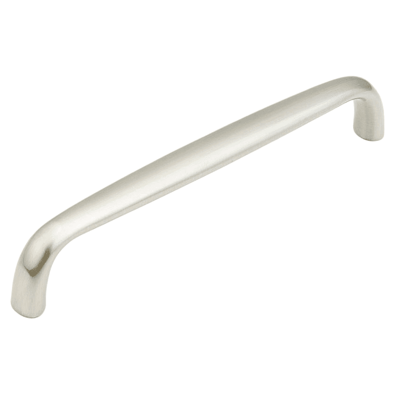 6" Traditional Cabinet Pull, Satin Nickel Main - Image