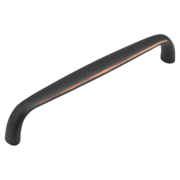 6" Traditional Cabinet Pull, Michelangelo Bronze Main - Image