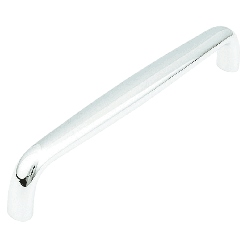 10" Traditional Cabinet Pull, Polished Chrome Main - Image