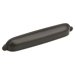6" Country Cup Pull, Oil Rubbed Bronze Main - Image
