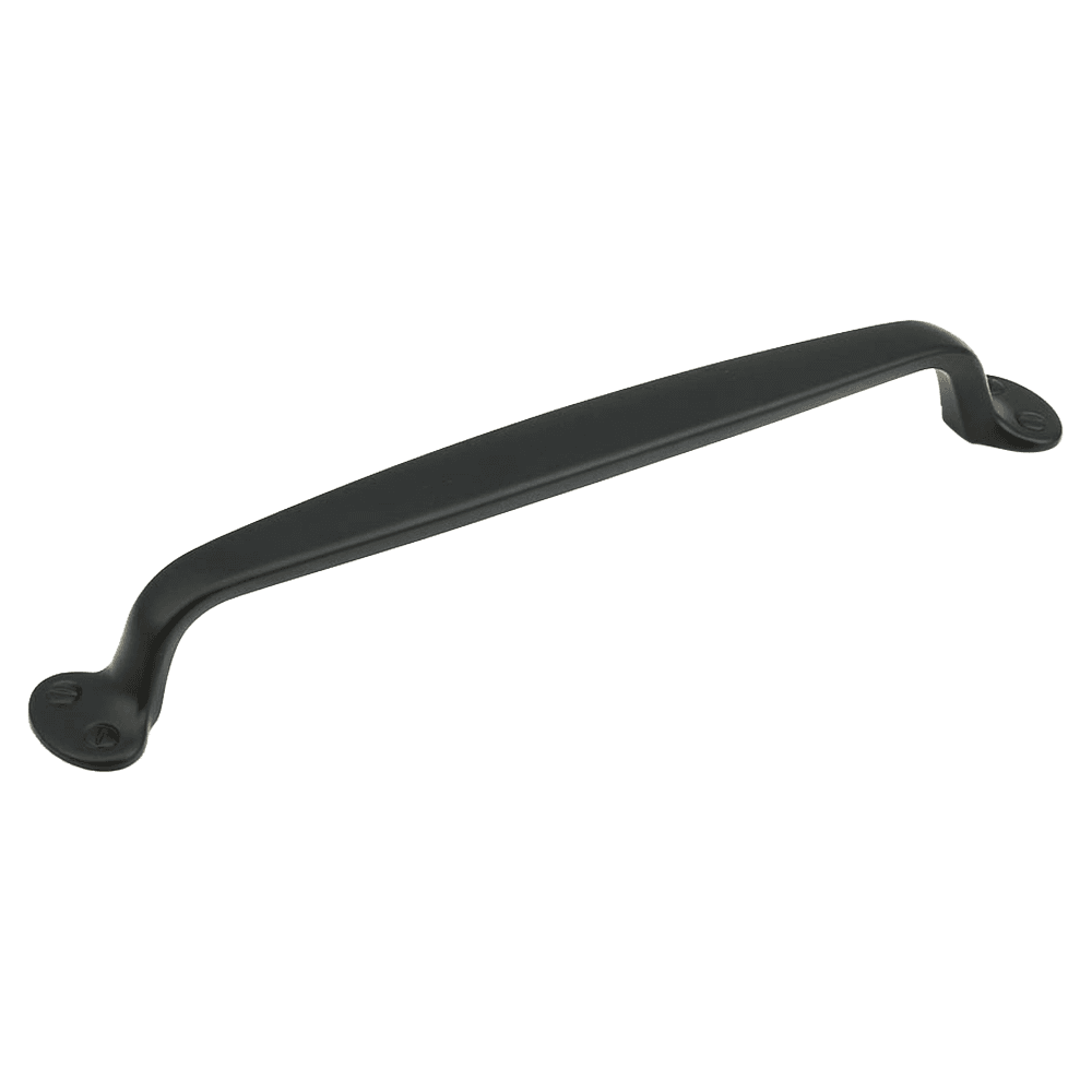 12" Country Appliance Pull, Flat Black Main - Image