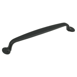 12" Country Appliance Pull, Flat Black Main - Image