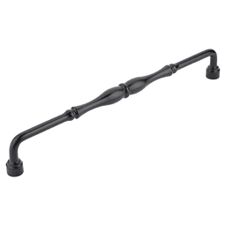 15" Colonial Appliance Pull, Flat Black Main - Image
