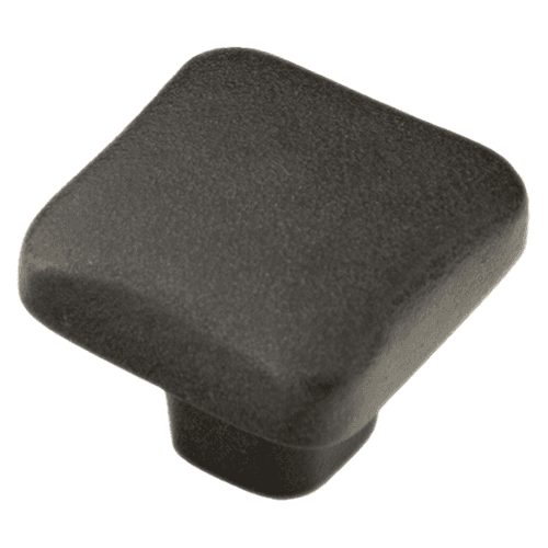 1" Vinci Cabinet Knob, Black Bronze Main - Image