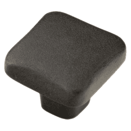 1" Vinci Cabinet Knob, Black Bronze Main - Image