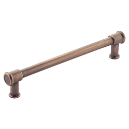 6" Steamworks Cabinet Pull, Empire Bronze Main - Image