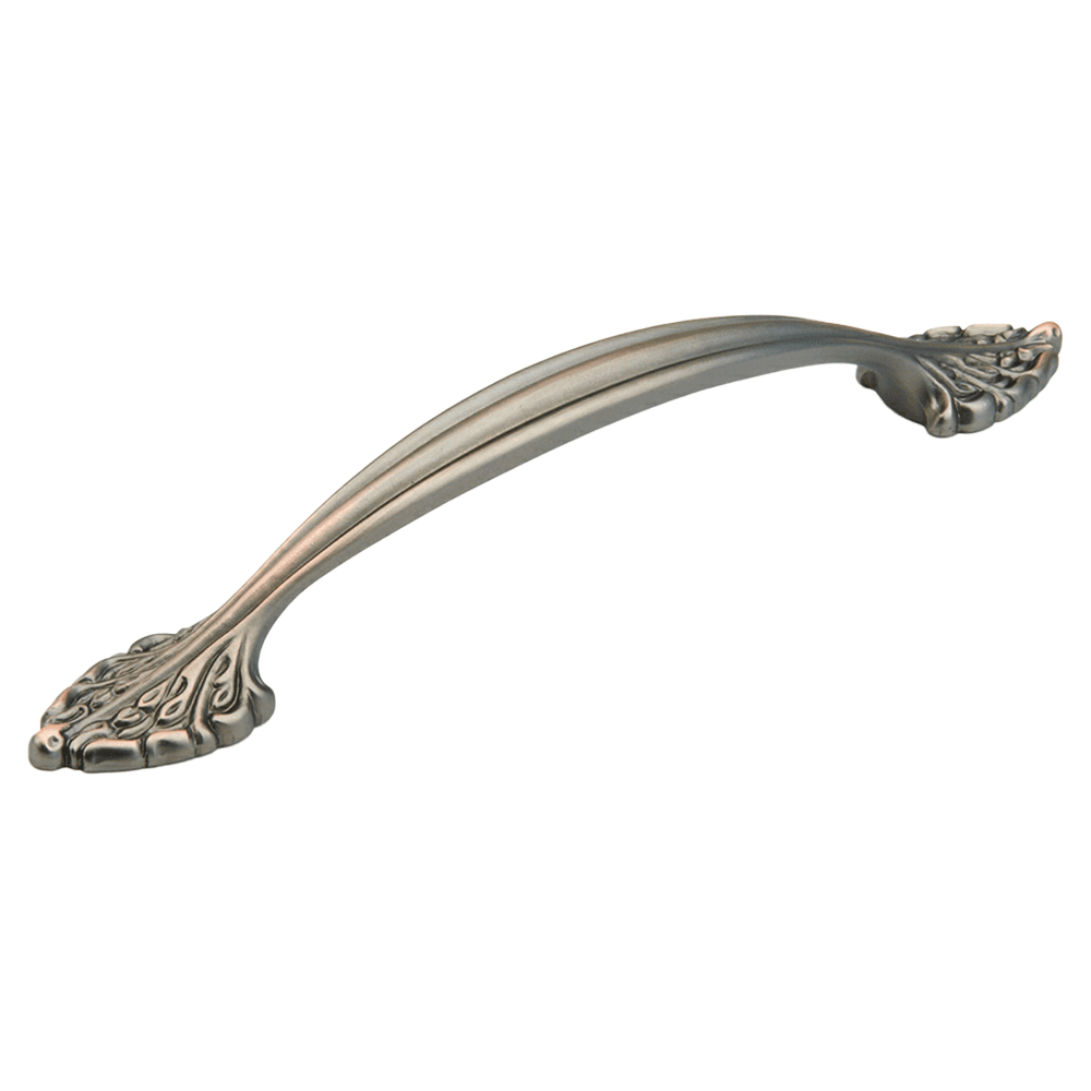 6" Corinthian Cabinet Pull, Michelangelo Bronze Main - Image
