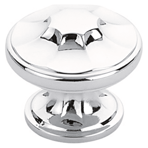 1-3/8" Empire Round Cabinet Knob, Polished Chrome Main - Image