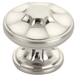 1-3/8" Empire Round Cabinet Knob, Brushed Nickel Main - Image