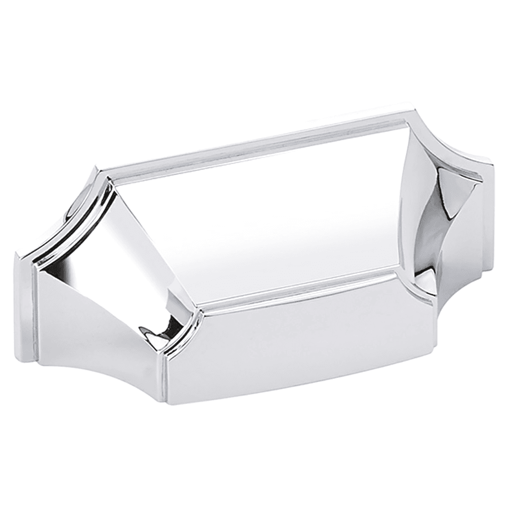 3" Empire Cup Pull, Polished Chrome Main - Image