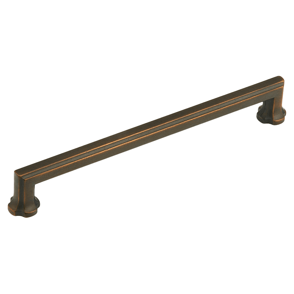 8" Empire Cabinet Pull, Ancient Bronze Main - Image