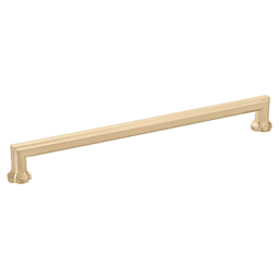 15" Empire Appliance Pull, Signature Satin Brass Main - Image