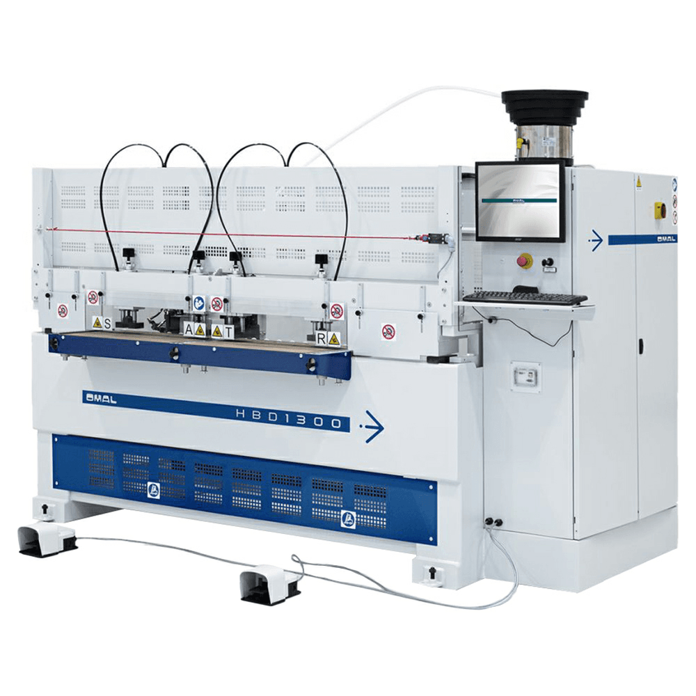 OMAL HBD 1300 Open Frame Horizontal Bore/Dowel Machine Main - Image