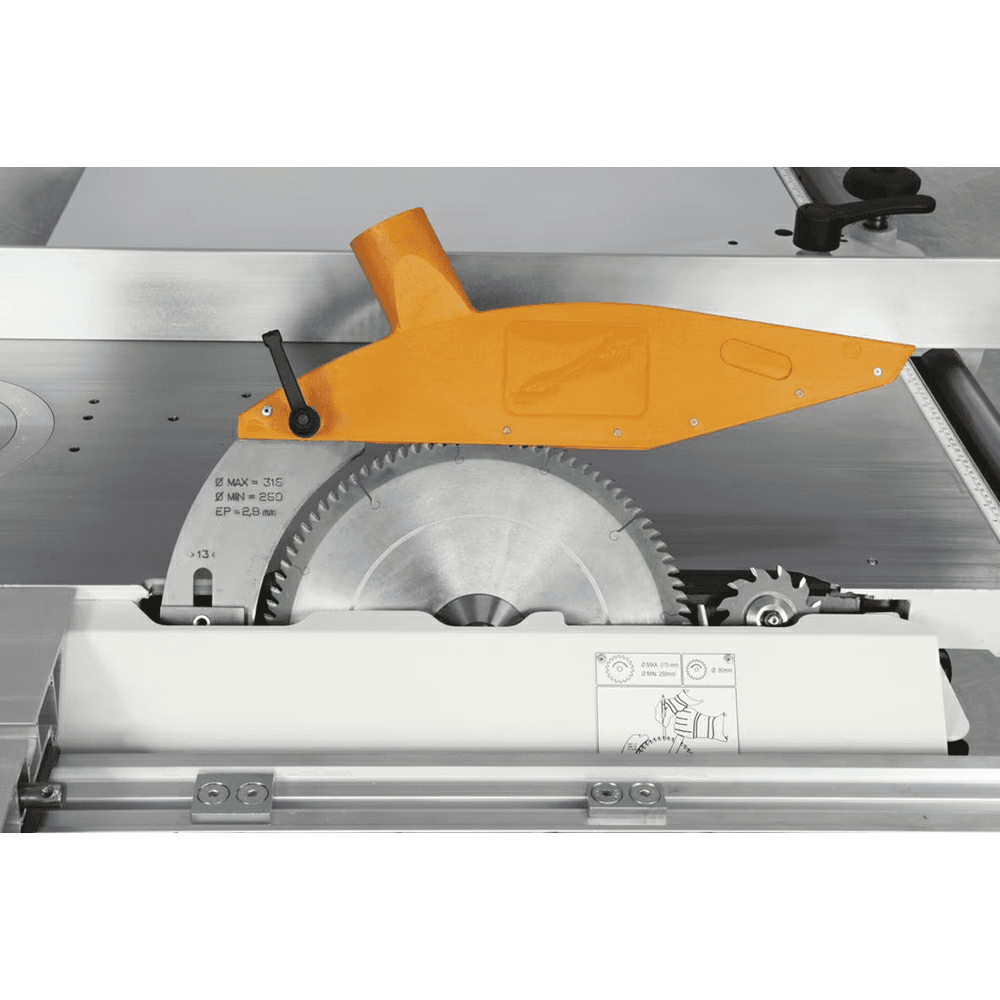 SCM Minimax CU 300C 4.8HP 5.5' Slider/12" Cutter/1-1/4" Shaper Universal Combination Machine Alt 1 - Image