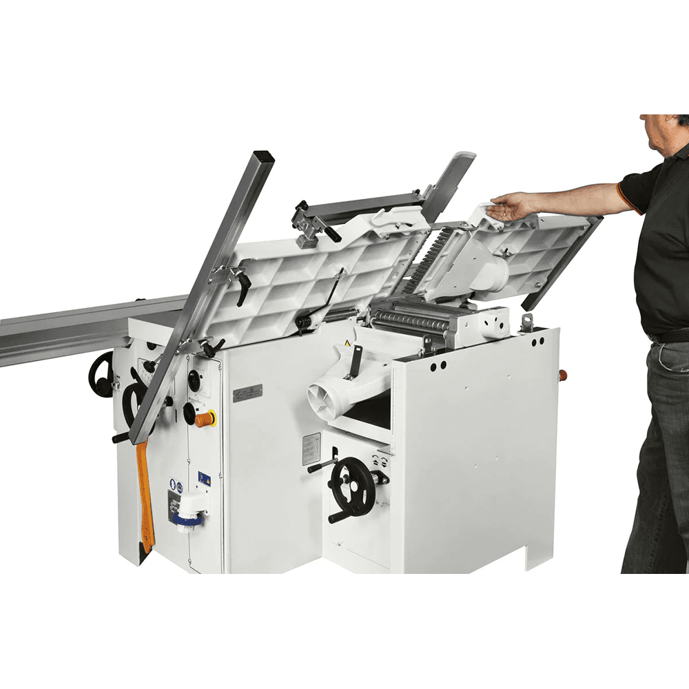 SCM Minimax CU 300C 4.8HP 5.5' Slider/12" Cutter/1-1/4" Shaper Universal Combination Machine Alt 4 - Image