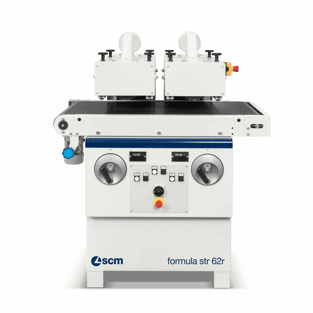 SCM Formula STR 62R 6HP 23-5/8" Fixed Speed Brushing Machine, 3 Phase Main - Image
