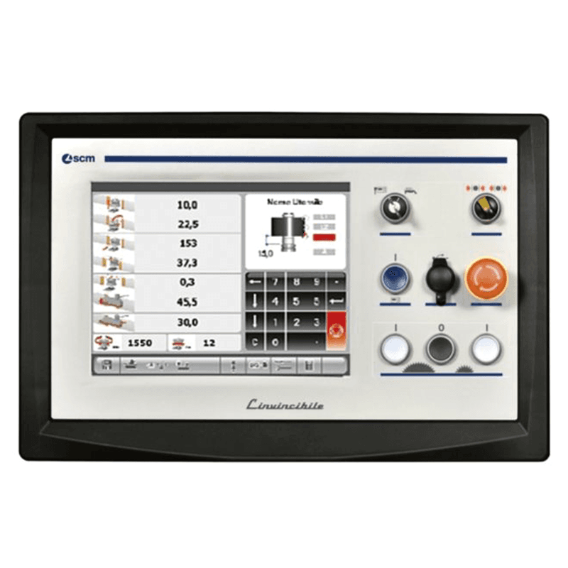 SCM3-Phase 10Hp L'invincibile HSK Tilting 1.25' Electrospindle Shaper, 5-axis w/FAST table, 7' touchscreen - Alt Image 3