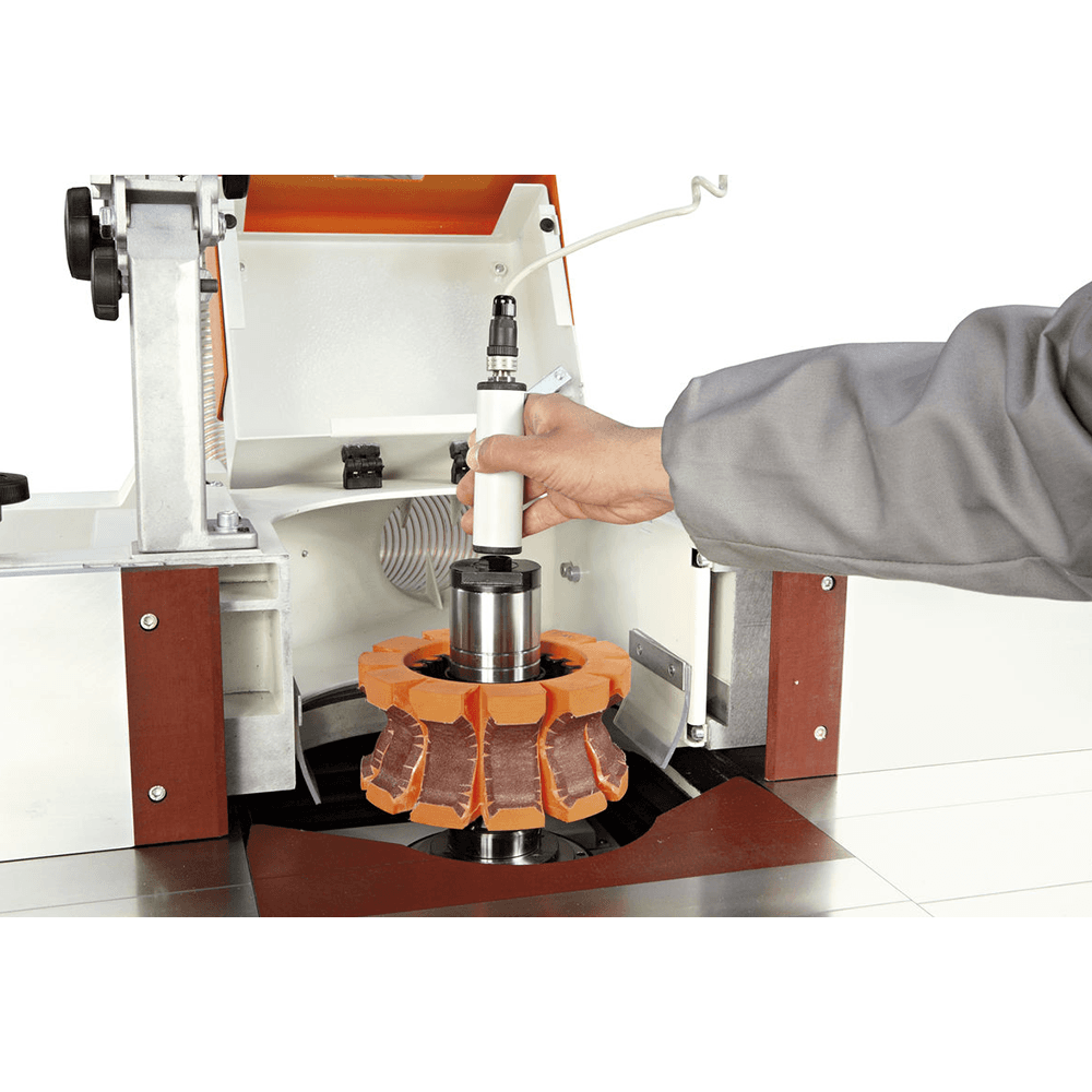SCM 3-Phase 15Hp L'invincibile HSK Tilting 1.25' Electrospindle Shaper, 7-axis w/FAST table, 12' touchscreen, RFID Tool Recognition, w/5.5' of useable spindle below the nut - Alt Image 3