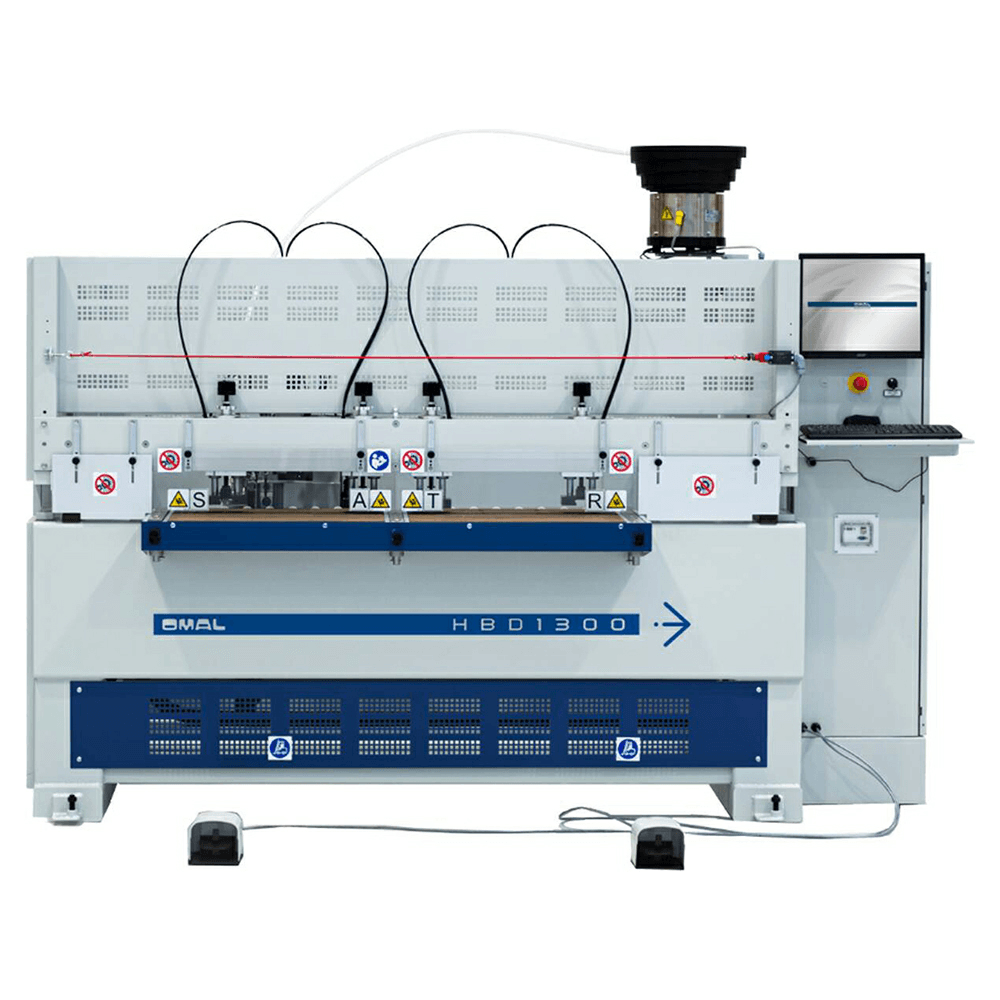 OMAL HBD 1300 2H Open Frame Horizontal Bore/Dowel Machine Main - Image