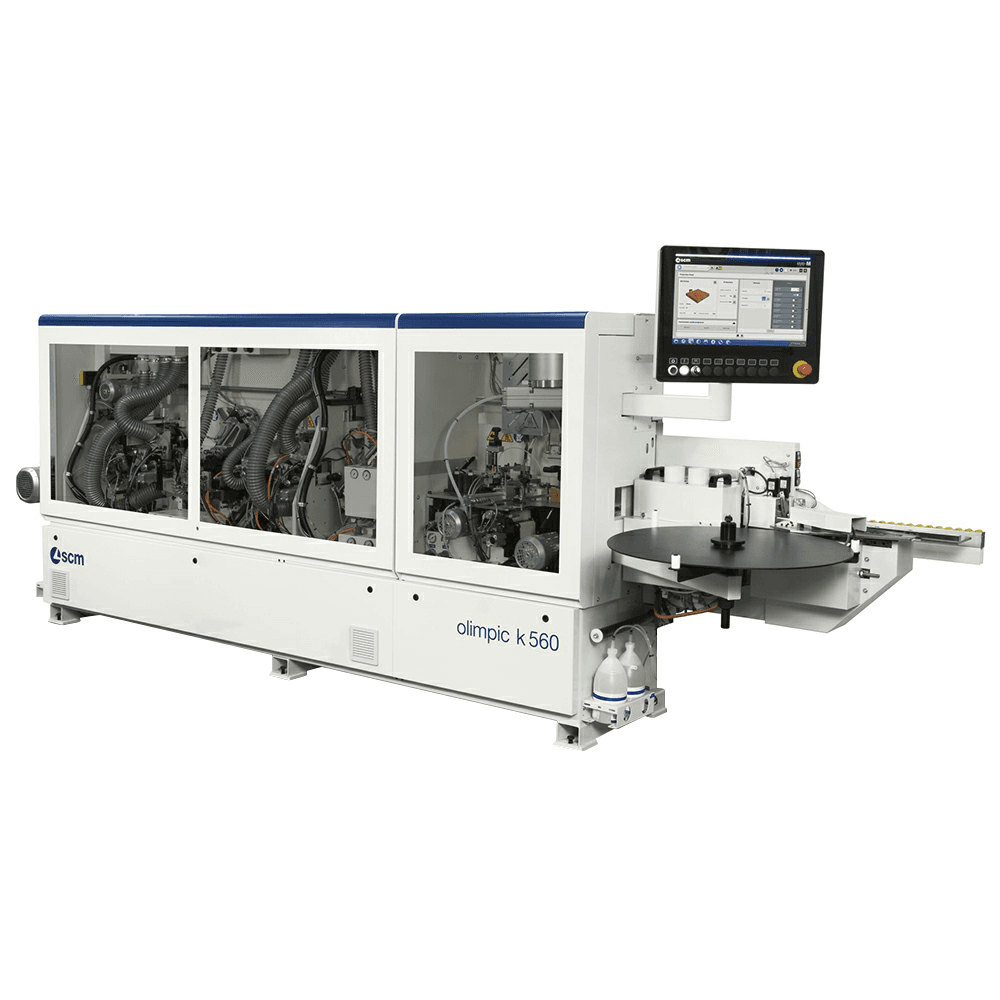 High Performance and Versatility - Olimpic K 560 guarantees the best machining on any panel type.