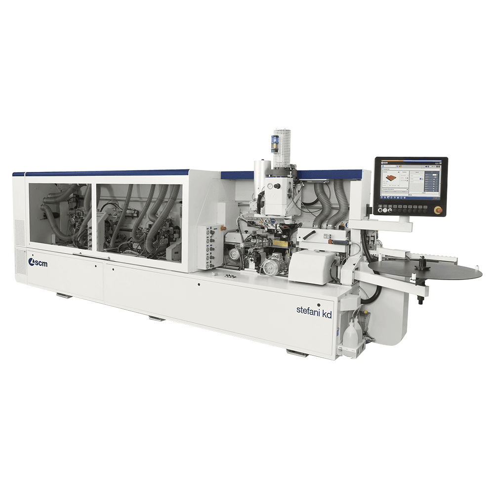 Edgebanding with Solid Wood up to 12mm Thickness - Ideal for Large and Small Batch Production