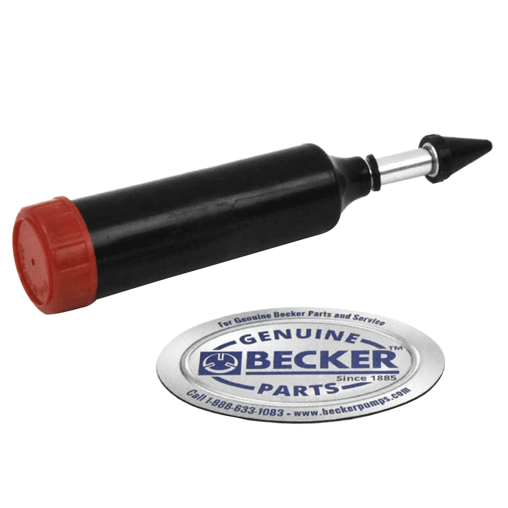 Becker Pumps Corp Grease Gun for Vacuum Pump with Amblygonite Grease Fitting Adaptor