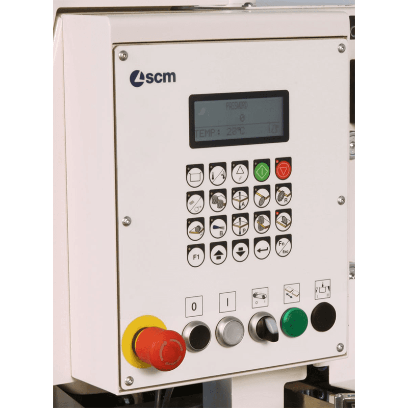 Scm Group ME 40TR Edgebander machine with new rounding unit for high quality finished products