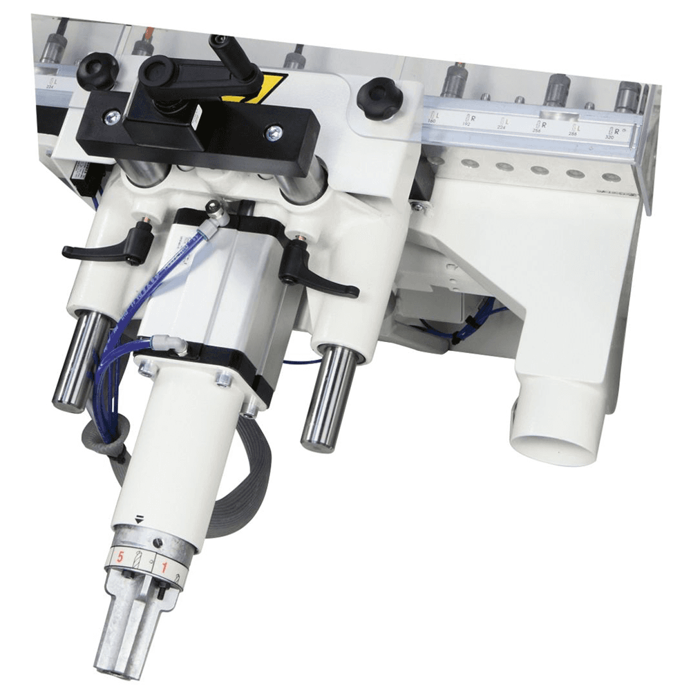 Minimax Single-Phase 21 hole construction/in-line Boring machine w/21 10mm dia. quick connect bushings - Alt Image 1