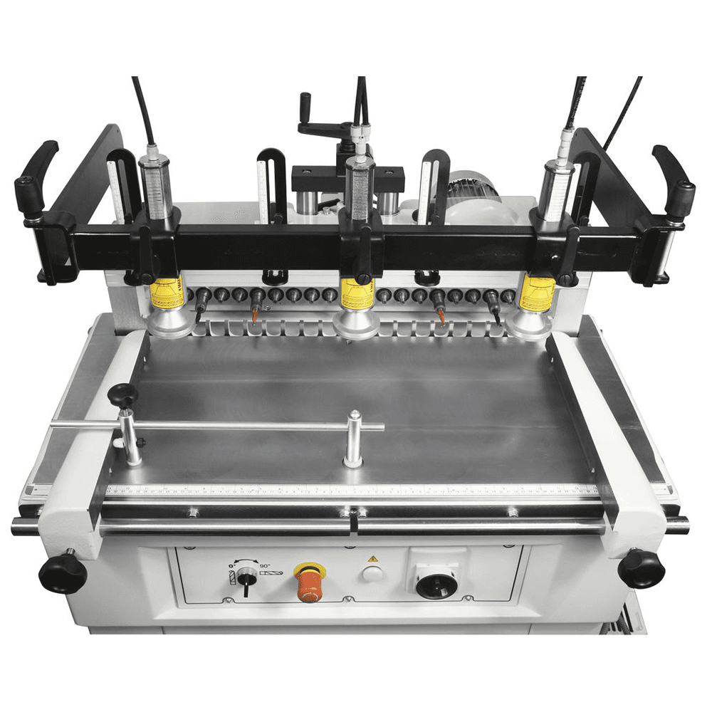 Minimax Single-Phase 21 hole construction/in-line Boring machine w/21 10mm dia. quick connect bushings - Alt Image 2
