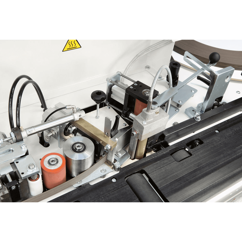 ME 20 Minimax 2mm Tooling Edgebander with Glue Pot, 1 Phase - Perfectly Aligned Slide Copying Pads for Quality Finishing and Versatility