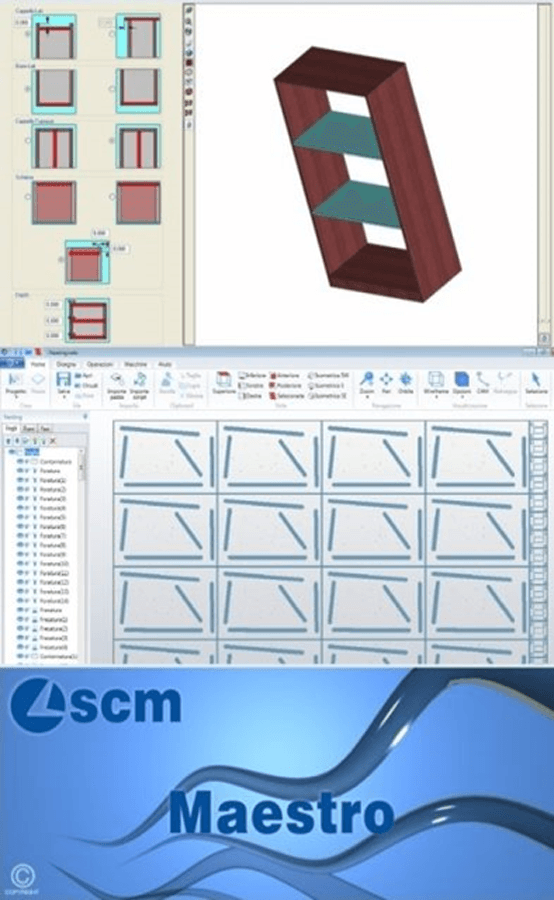 SCM N100 12 CR Belt Morbidelli CNC Machining Center  - Alt Image 8