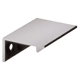 1-1/4" 33793 Series Cabinet Tab Pull, Polished Nickel Main - Image