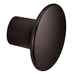 1-1/4" 22022 Series Round Cabinet Knob, Dark Nickel Main - Image