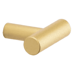 1-9/16" 33998 Series Cabinet T-Handle Knob, Matte Gold Main - Image