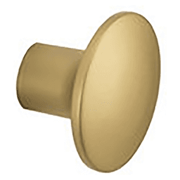1-1/4" 22022 Series Round Cabinet Knob, Matte Gold Main - Image