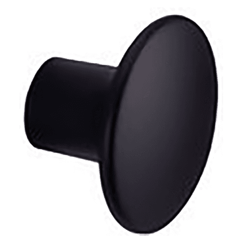 1-1/4" 22022 Series Round Cabinet Knob, Matte Black Main - Image