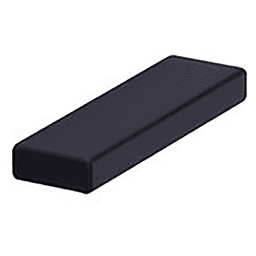 5" 22891 Series Cabinet Pull, Matte Black Main - Image
