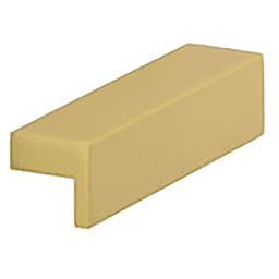 2-1/2" 33756 Series Cabinet Finger Pull, Matte Gold Main - Image