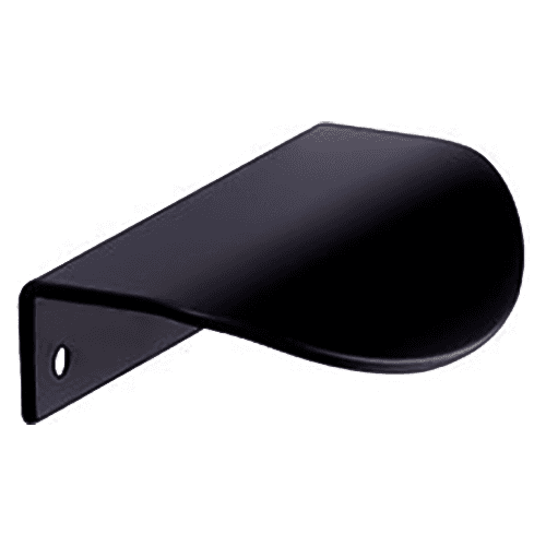 2-1/2" 2Z245 Series Cabinet Tab Pull, Matte Black Main - Image