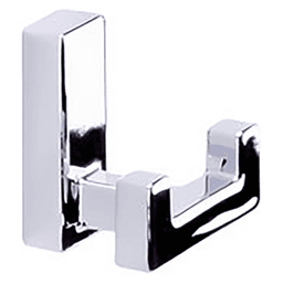 20mm 2Z313 Series Double Head Hook, Polished Chrome Main - Image