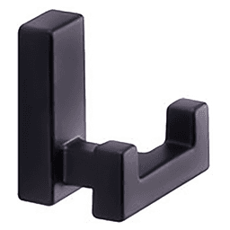 20mm 2Z313 Series Double Head Hook, Matte Black Main - Image