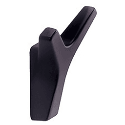 20mm 2Z327 Series Double Head Hook, Matte Black Main - Image