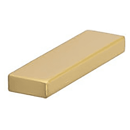 5" 22891 Series Cabinet Pull, Matte Gold Main - Image