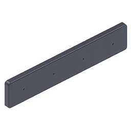 15-3/4" 88947 Series 4 Hook Rack, Anthracite Main - Image