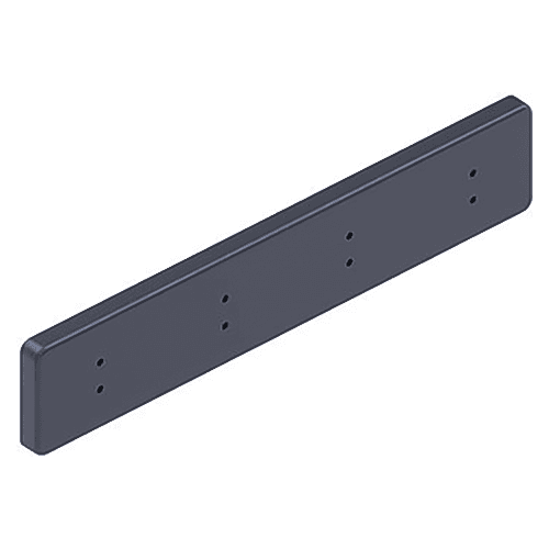 15-3/4" 88948 Series 4 Hook Rack, Anthracite Main - Image