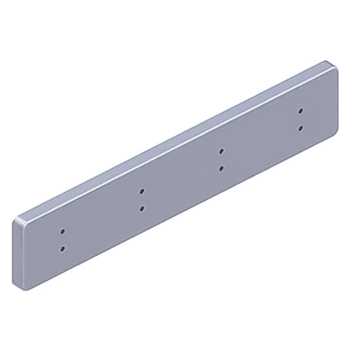 15-3/4" 88948 Series 4 Hook Rack, Silver Main - Image