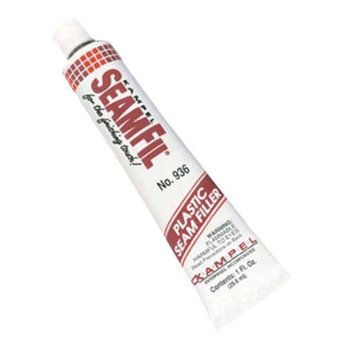 SeamFil Laminate Repair 1 oz Tube, Dark Gray - Alt Image 1