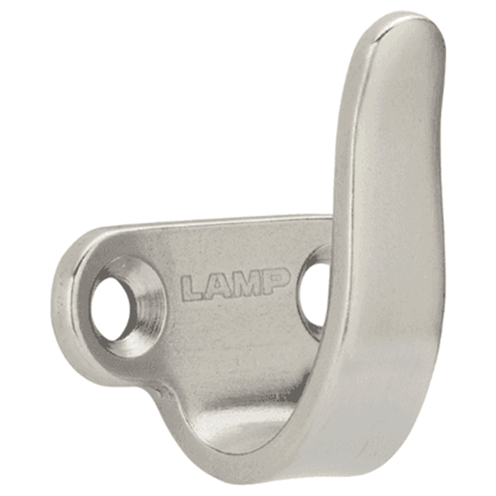 30mm Stainless Steel Hook, Satin Alt 1 - Image
