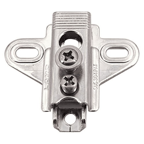 304B 3-Way Adjustable Wing Mounting Plate, Polished, Screw-On, 12mm - Alt Image 2